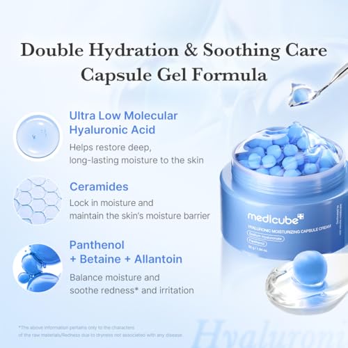 Image 4 of medicube Hydrating Glow Capsule Duo - Hyaluronic Acid & PDRN Capsule Cream