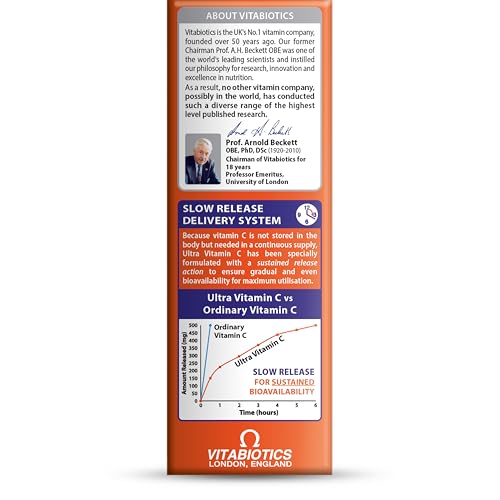 Image 6 of Vitabiotics Ultra Vitamin C - 60 Tablets