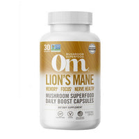 Thumbnail for Om Mushrooms Lion's Mane 90 Veg Caps