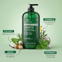 Thumbnail for Image 2 of Botanic Hearth Tea Tree Shampoo, Vitamin C, Peppermint, Lavender and Rosemary Oil, Fights Dandruff and Dry Scalp (Peppermint Oil)