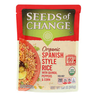 Thumbnail for Seeds of Change Spanish Style Rice with Quinoa 8.5 Oz
