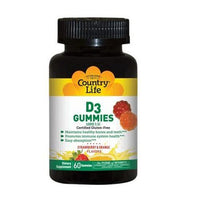 Thumbnail for Country Life D3 Gummies 60 Count