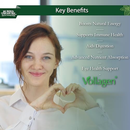 Image 3 of Buried Treasure Green20 Fusion – Superfood Blend with Vollagen, 32oz Liquid