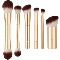 Thumbnail for Image 1 of Default Title for the product DUcare Foundation Makeup Brush Set 6pcs Double-ended Kabuki Eyeshadow Contour Brush