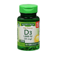 Thumbnail for Nature's Truth Vitamin D3 130 Caps