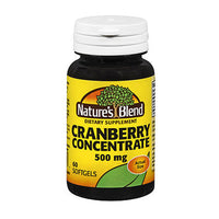 Thumbnail for Nature's Blend Nature's Blend Cranberry Concentrate Softgels 500 mg Count of 1