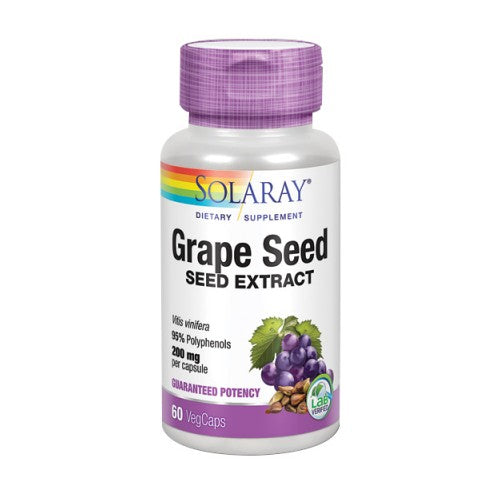 Solaray Grape Seed Extract 200 mg 60 Veg Caps