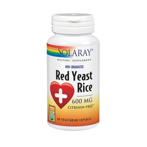 Solaray Red Yeast Rice 600 mg 90 Veg Caps