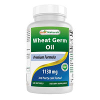 Thumbnail for Best Naturals Wheat Germ Oil 1130 mg 120 Soft Gels