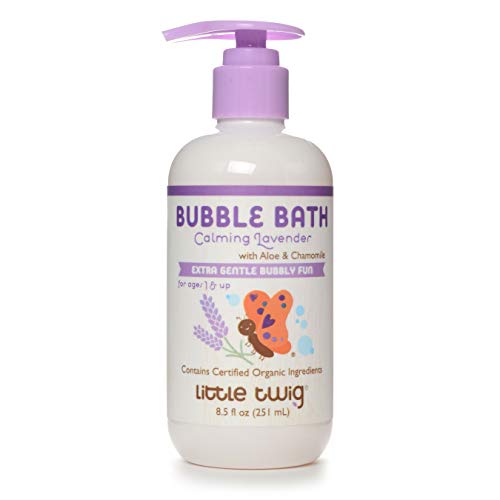 Image 1 of Default Title for the product Little Twig Bubble Bath, Baby Bath Essential with Natural Plant Derived Formula, Vegan, Gluten-Free, Paraben-Free, Calming Lavender Scent, 8.5 fl. oz.