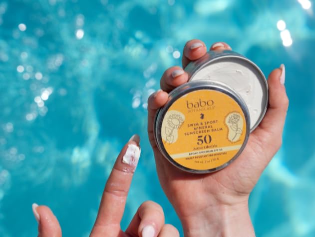Image 3 of Babo Botanicals Swim & Sport Mineral Sunscreen Balm SPF50