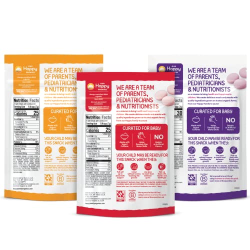 Image 5 of Happy Baby Organics Yogis Freeze-Dried Yogurt & Fruit Snacks Variety Pack