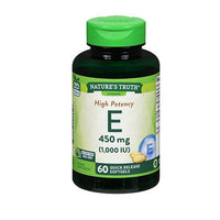 Thumbnail for Nature's Truth High Potency E Softgels 1000 IU 60 Caps