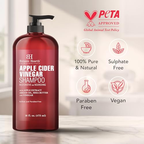 Image 5 of Botanic Hearth Apple Cider Vinegar Shampoo - 16 Fl oz