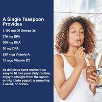 Thumbnail for Image 5 of Carlson Cod Liver Oil, 1100 mg, Omega-3s, Unflavored, 250 mL (8.4 Fl Oz)
