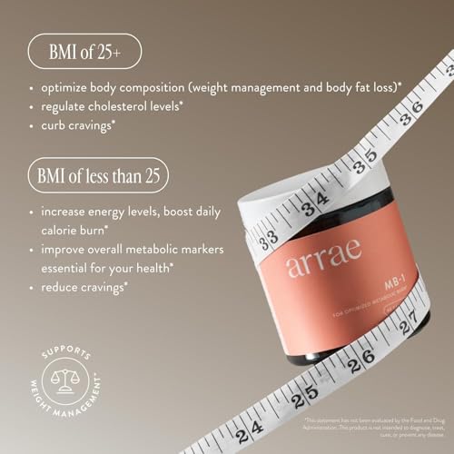 Image 7 of Arrae MB-1 Craving Control & Metabolism Support for Women, 40 Capsules