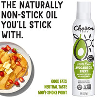Thumbnail for Image 4 of Chosen Foods 100% Pure Avocado Oil Spray 6 oz 2 Pack