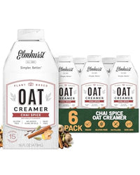 Thumbnail for Image 1 of Default Title for the product Elmhurst 1925 Chai Spice Oat Creamer - 16 Ounce (Pack of 6)