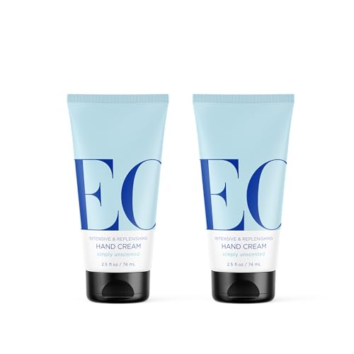 Image 1 of Default Title for the product EO Unscented Hand Cream, Dry Skin Moisturizer, 2.5 oz 2-Pack