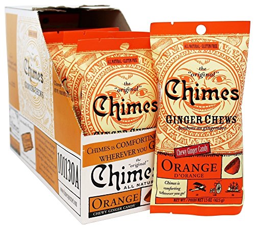 Image 1 of Default Title for the product Chimes Ginger Chews 1.5 Oz. - Pack of 3