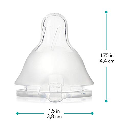 Image 8 of Evenflo Balance Plus Standard Neck Nipples, Medium Flow, 6-Pack