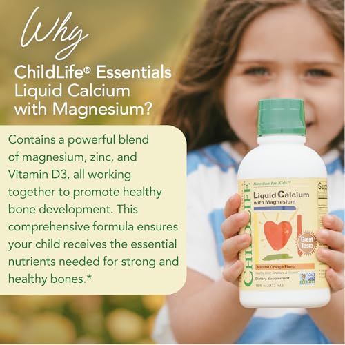 Image 6 of ChildLife Essentials Liquid Calcium Supplement for Kids