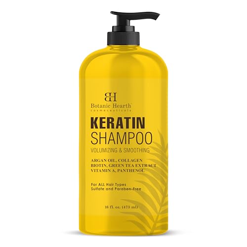 Image 1 of Default Title for the product Botanic Hearth Keratin Shampoo - 16 Fl oz (Pack Of 1)