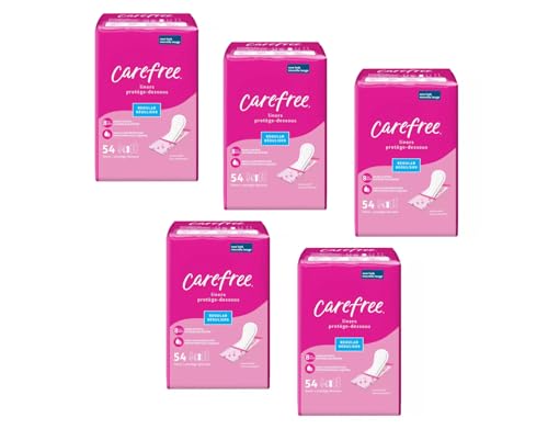 Image 5 of 54 Count (Pack of 5) for the product Carefree Body Shape Pantiliners