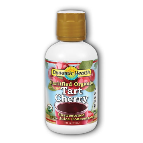 Dynamic Health Laboratories Tart Cherry Concentrate Certified Organic Plastic 16oz