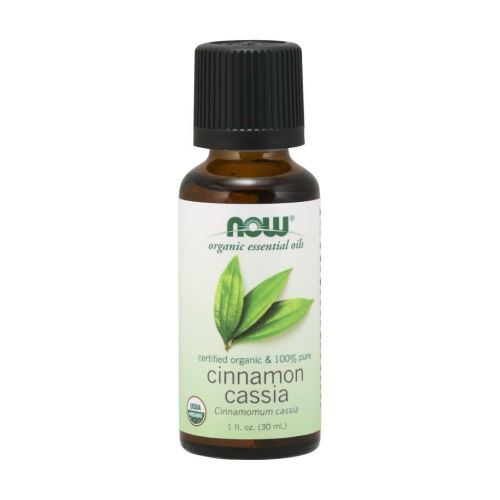 Now Foods Organic Cinnamon Cassia Oil 1 Oz