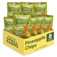 Thumbnail for Image 1 of Default Title for the product GOODSAM Small Farms Baked Pineapple Chips, Pack of 8