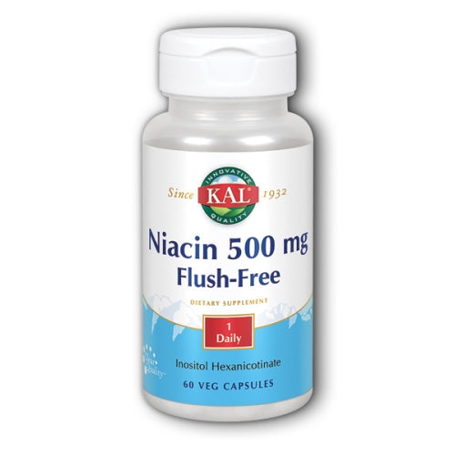 Kal Niacin Flush Free 60 Veg Caps