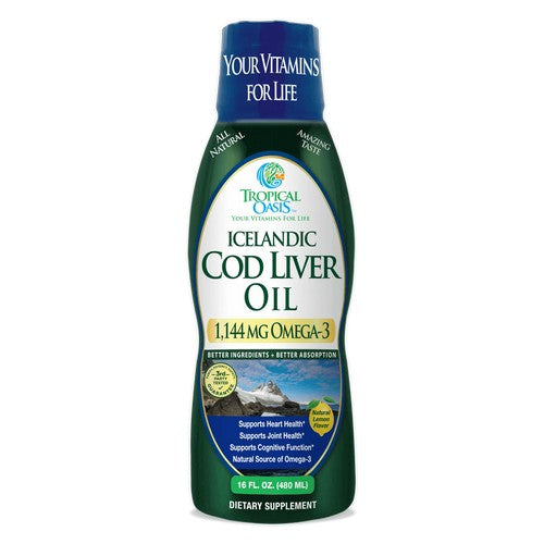 Tropical Oasis Cod Liver 16 Oz