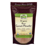 Thumbnail for Now Foods Organic & Raw Cacao Powder 12 Oz
