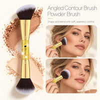 Thumbnail for Image 4 of DUcare 2Pcs Double Ended Foundation Brush Set