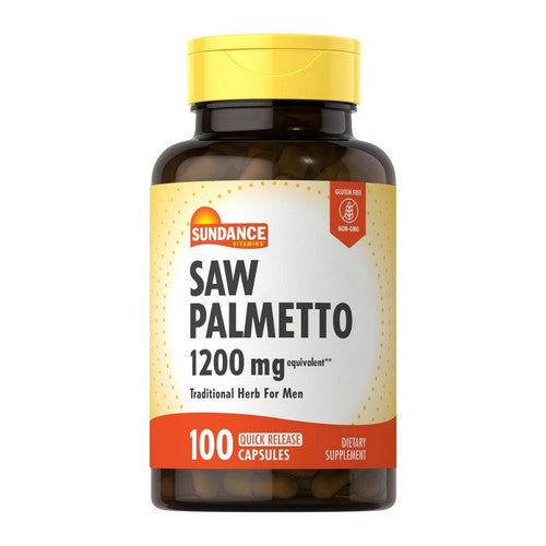 Sundance Vitamins Saw Palmetto Capsules 1200 mg 100 Caps