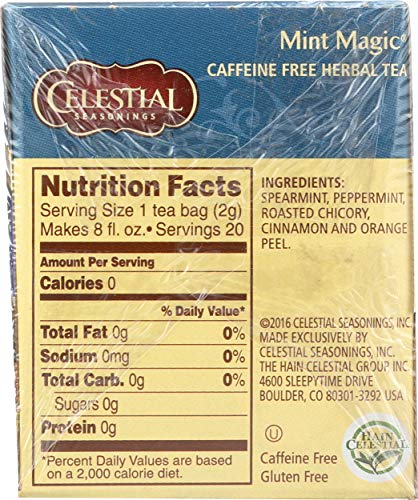 Image 5 of Celestial Seasonings Mint Magic Tea, 20 ct