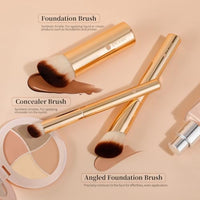 Thumbnail for Image 4 of DUcare Foundation Makeup Brush Set 6pcs Double-ended Kabuki Eyeshadow Contour Brush
