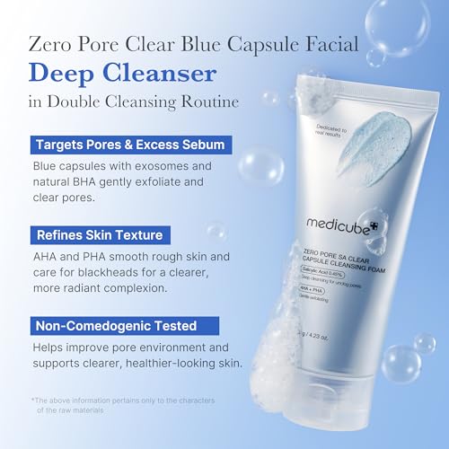Image 2 of medicube Zero Pore Capsule Cleanser & Multi Pore Brush For Deep Cleansing