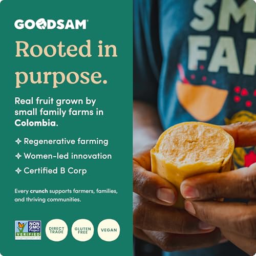 Image 5 of GOODSAM Small Farms Baked Sweet Plantain Chips, Pack of 8