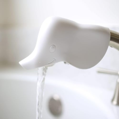 Image 1 of Default Title for the product Nuby Safety Bathtub Spout Guard with Top Opening for Diverter– Elephant