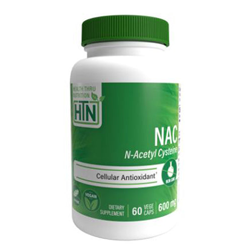Health Thru Nutrition Nac N-Acetyl Cysteine 600 mg 60 Veg Caps