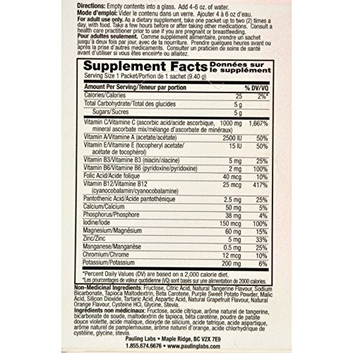 Image 2 of Ener-C Multivitamin Drink Mix - Tangerine & Grapefruit, 30 Count