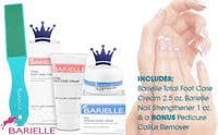 Thumbnail for Image 3 of BARIELLE Barielle Royal Duo Bundle - Nail Strengthener 1oz, Foot Care Cream 2.5oz, Pedicure Callus Remover