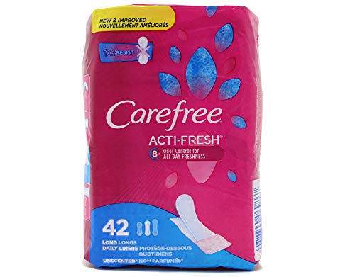 Image 3 of Long for the product Carefree Body Shape Pantiliners