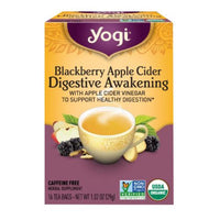 Thumbnail for Yogi Blackberry Apple Cider Vinegar Digestive Awakening 16 Count