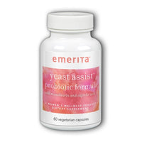 Thumbnail for Emerita Yeast Assist Probiotic Formula 60 Veg Caps
