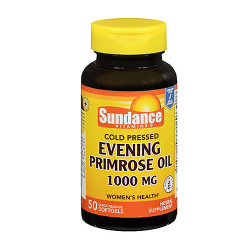 Sundance Vitamins Evening Primrose Oil Softgels 1000 mg 50 Caps