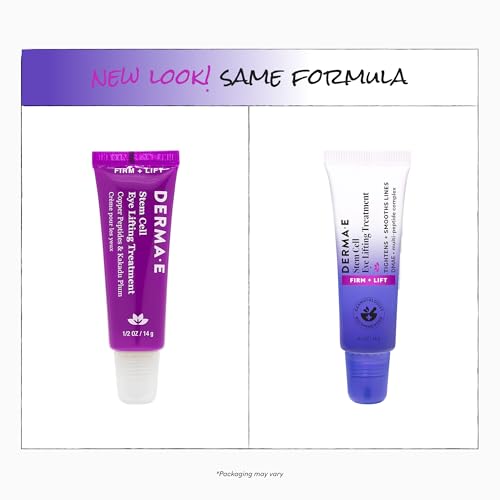Image 4 of Derma E Stem Cell Lifting Eye Cream, Firming & Tightening, 0.5 oz
