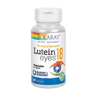Thumbnail for Solaray Lutein Eyes 18 mg 60 Veg Caps